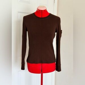 Vintage Lauren Ralph Lauren Long Sleeve Tee Made in USA 100% Cotton Women XS–S